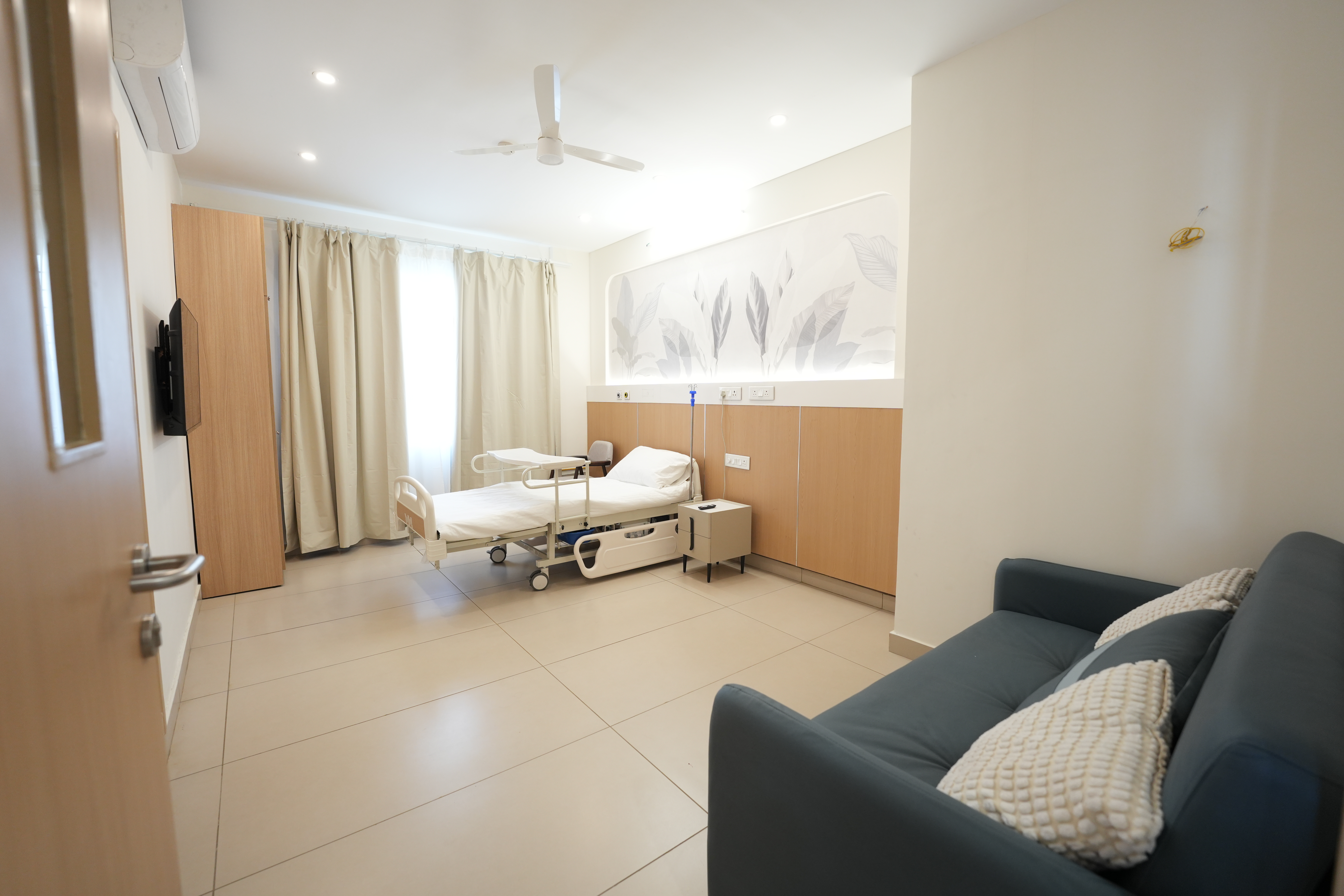 SENSE Health patient room Kalyan Nagar